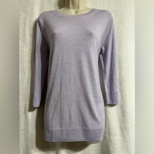 J Crew light purple sweater size S